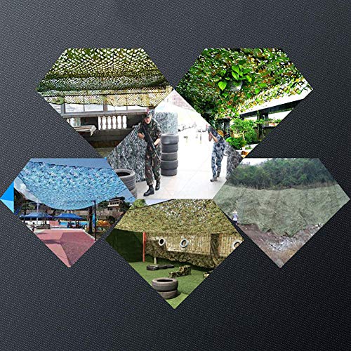 XHSSF Tarnung Net grün versteckte Sonnenschirm Dschungel Camouflage net Outdoor Sonnenschutz Camping Bar Jagd – Bild 5