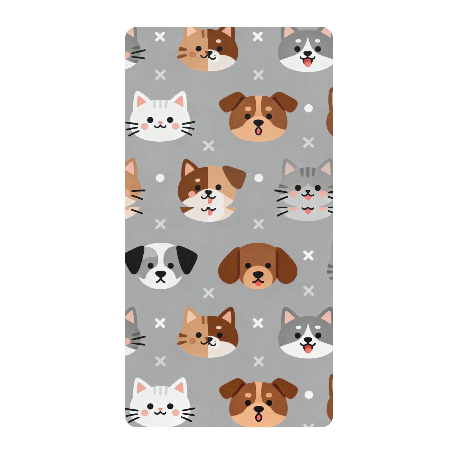 Parure de lit en coton confortable fille garçon avec motif animal
