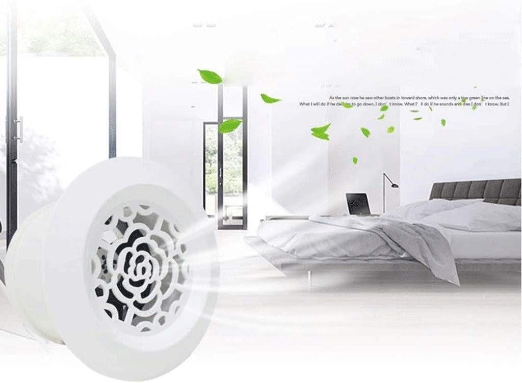 Inline Duct Fan Booster Fan Plastic Waterproof Ventilation Pipe Exhaust Ceiling Bathroom Fan