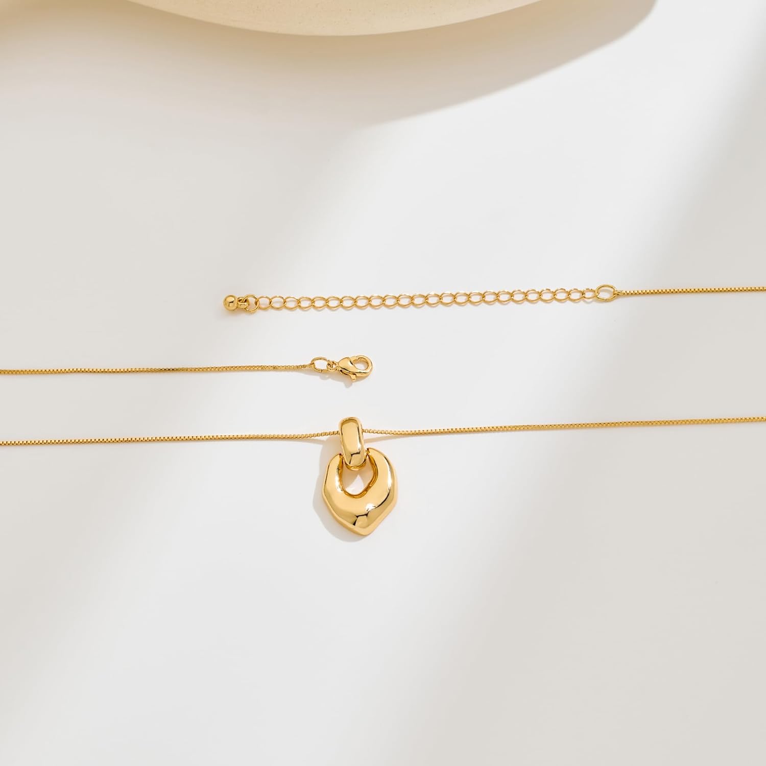 Gold Pendant Necklace for Women Statement Gold Silver Necklace Trendy Jewelry for Women - Image 5