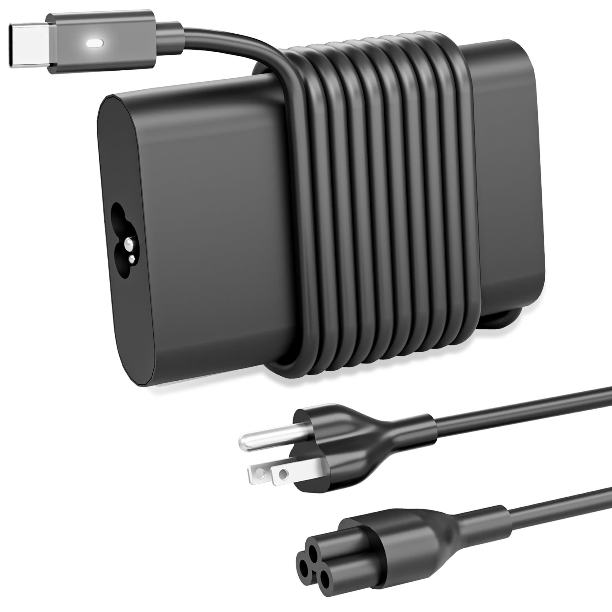 WZXHU Replacement for Dell 65W 60W USB C Laptop Charger, Latitude 5420 7420 5540 5520 5440 5430 3540 7430 E5430 E5440 7440 5320 5440 XPS 13 9315 Chromebook 3100 Type C Computer Power Cord Ac Adapter