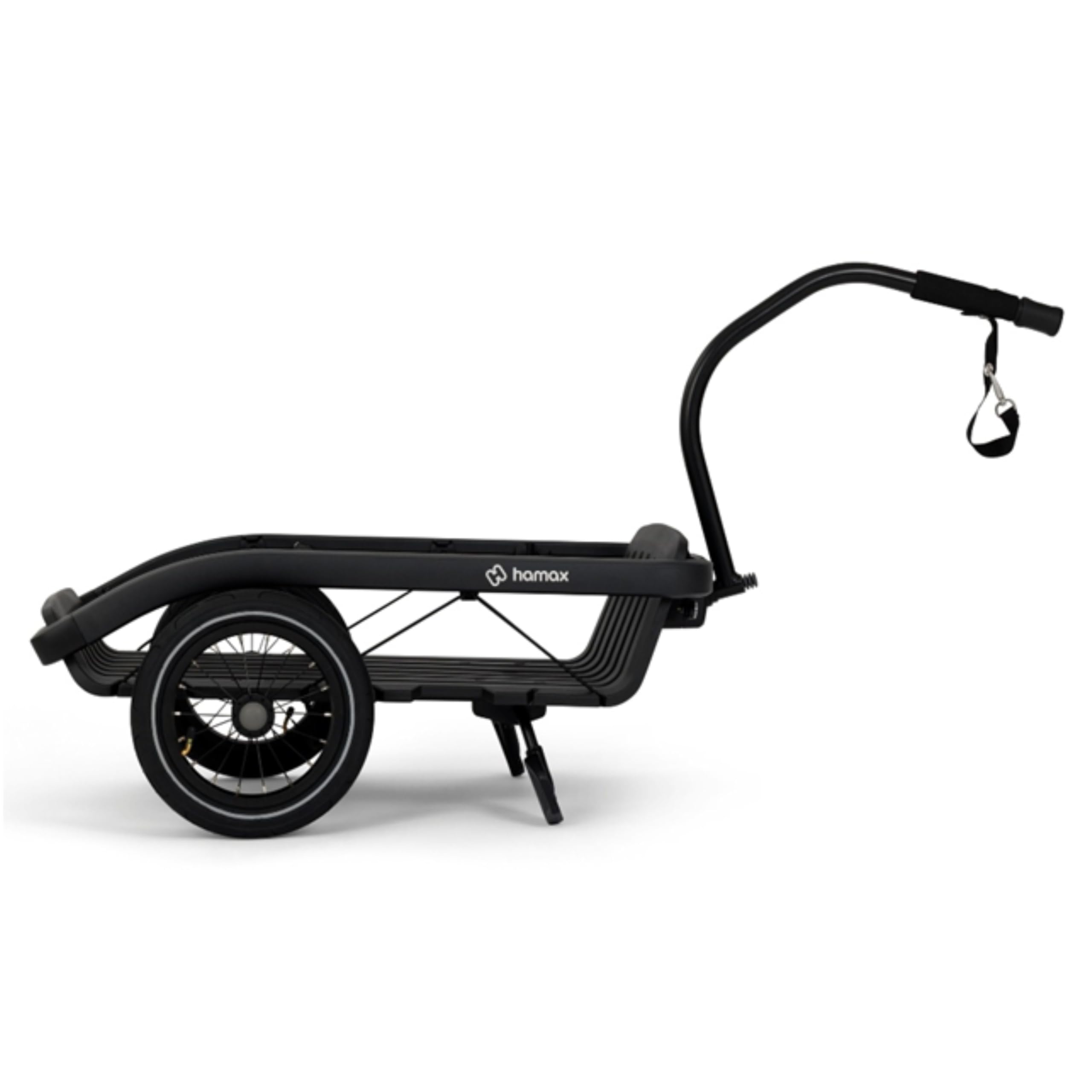 Hamax - Venture Cargo-Anhänger – max. Belastung 60 kg – Zubehör: Haken, Sandow, Bezug – kompaktes Design – ideal für Radfahrer und Wanderer