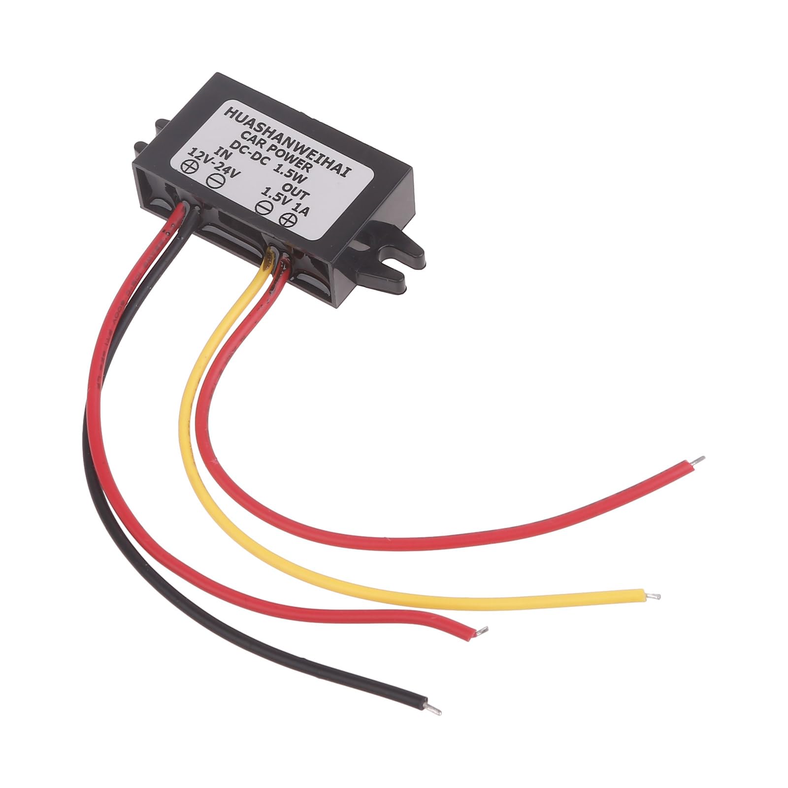 Zhouyqx As Shown Waterproof 12~24V To 1.5V 1A Step-Down Regulator Module For 1.5V Electronics, For Clocks And Thermometers