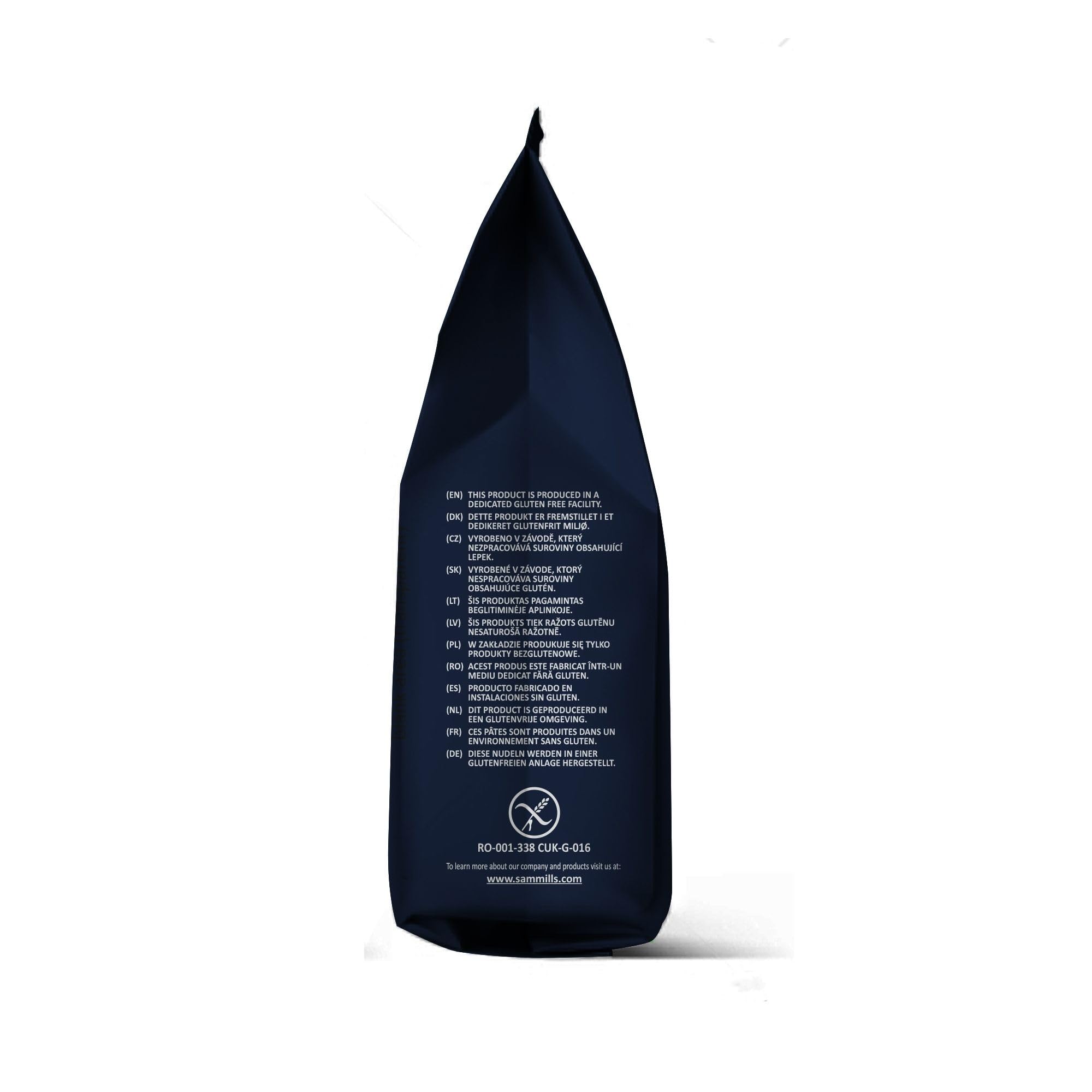 Sam Mills - Fusilli Sin Gluten - 1 paquete de 500 g - 100% Harina de Maíz - Fabricado en Instalaciones Sin Gluten - Mejora el Tránsito Intestinal - Ideal para Dietas Veganas - 3