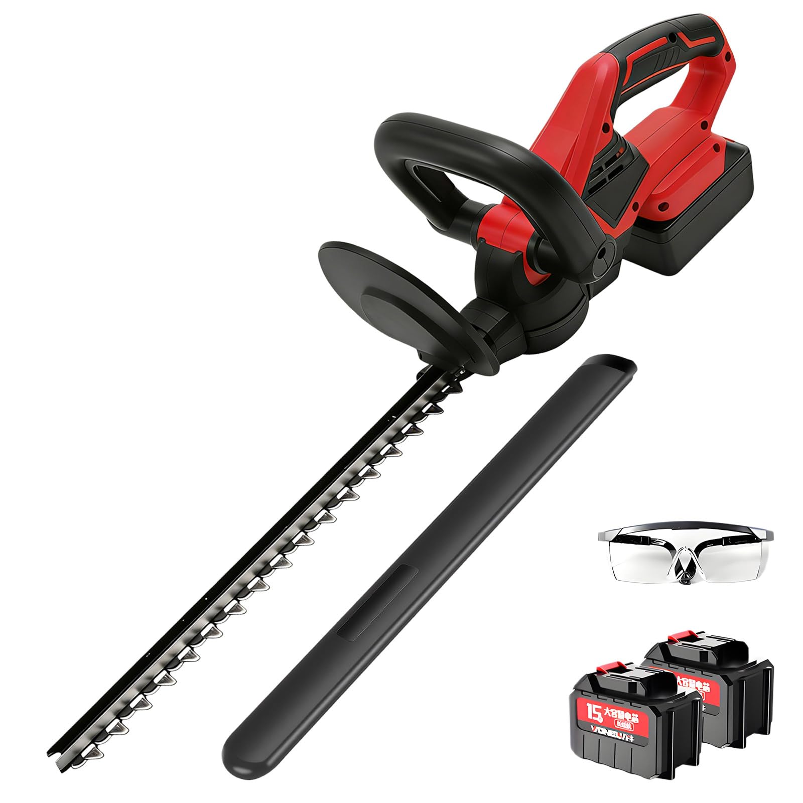 Taille-haie électrique sans fil 21V avec lame de 56cm