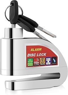 YOHOOLYO Anti-theft motorcycle alarm brake disc lock