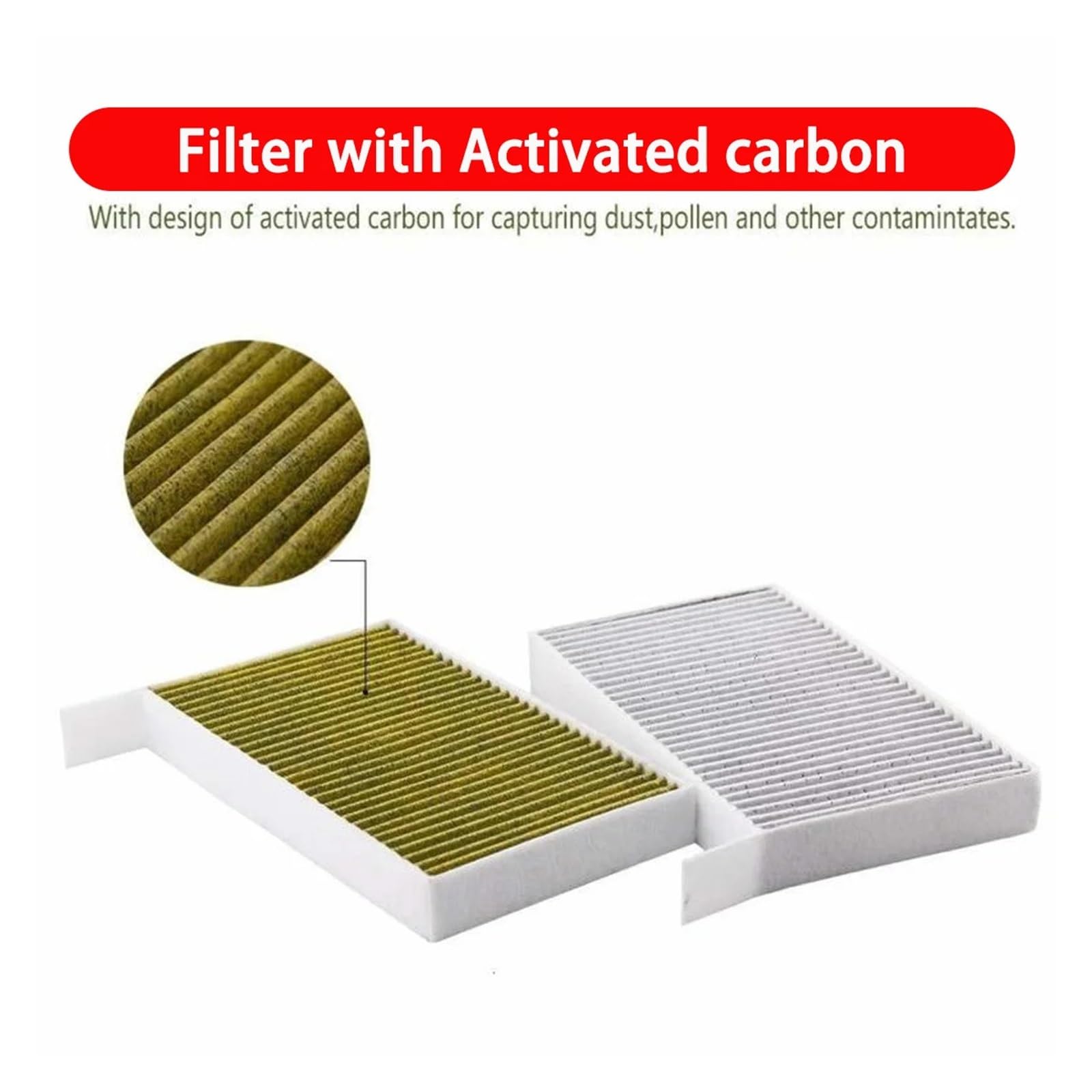 Filtre D'habitacle De Voiture avec Climatisation Au Charbon Actif Adapté pour Te&SLA 3 Y Automobile Apporter Filtres Air