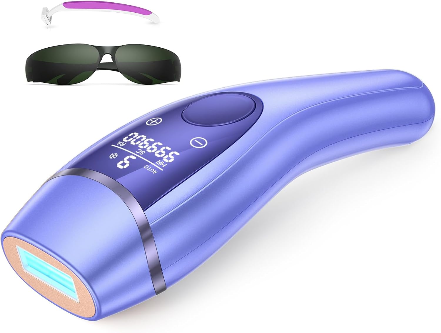 Aopvui Laser Hair Removal for Women & Men, 3-in-1 Painless At-Home Lazer Hair Removal Device with Ice Cooling, Full Body Use (Arms, Legs, Bikini Line, Underarms), Blue Aopvui Laser Hair Removal for Women & Men, 3-in-1 Painless At-Home Lazer Hair Removal Device with Ice Cooling, Full Body Use (Arms, Legs, Bikini Line, Underarms), Blue