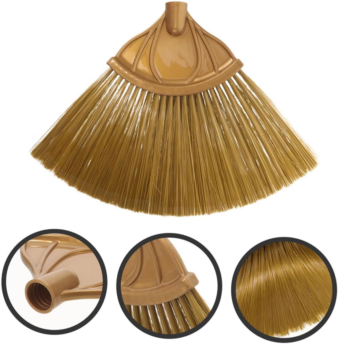 Broom Head Replacement Coffee 2pcs Cleaning Sweeper for Walls