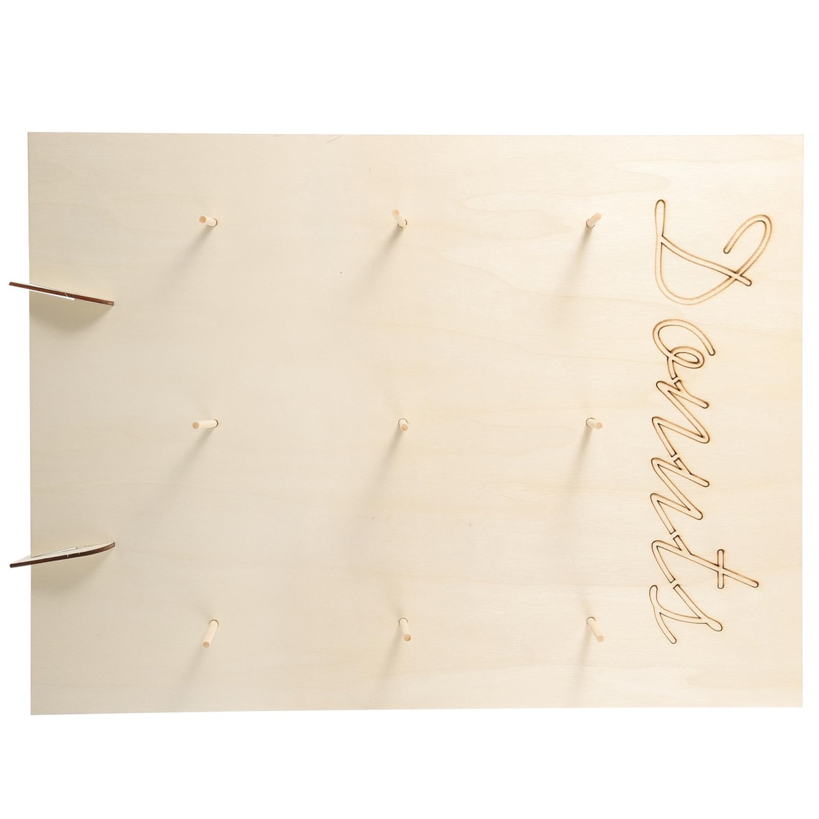 COLLBATH 1Set Donut Display Stand for Elegant Dessert Table Holder Easy to Assemble Donut Rack for Weddings and Showers Smooth Finish and Versatile Design