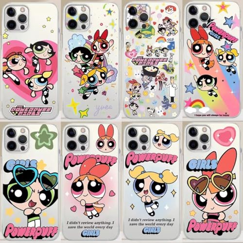 Amazon.co.jp: パワーパフガールズ スマホケース iphone15ケース
