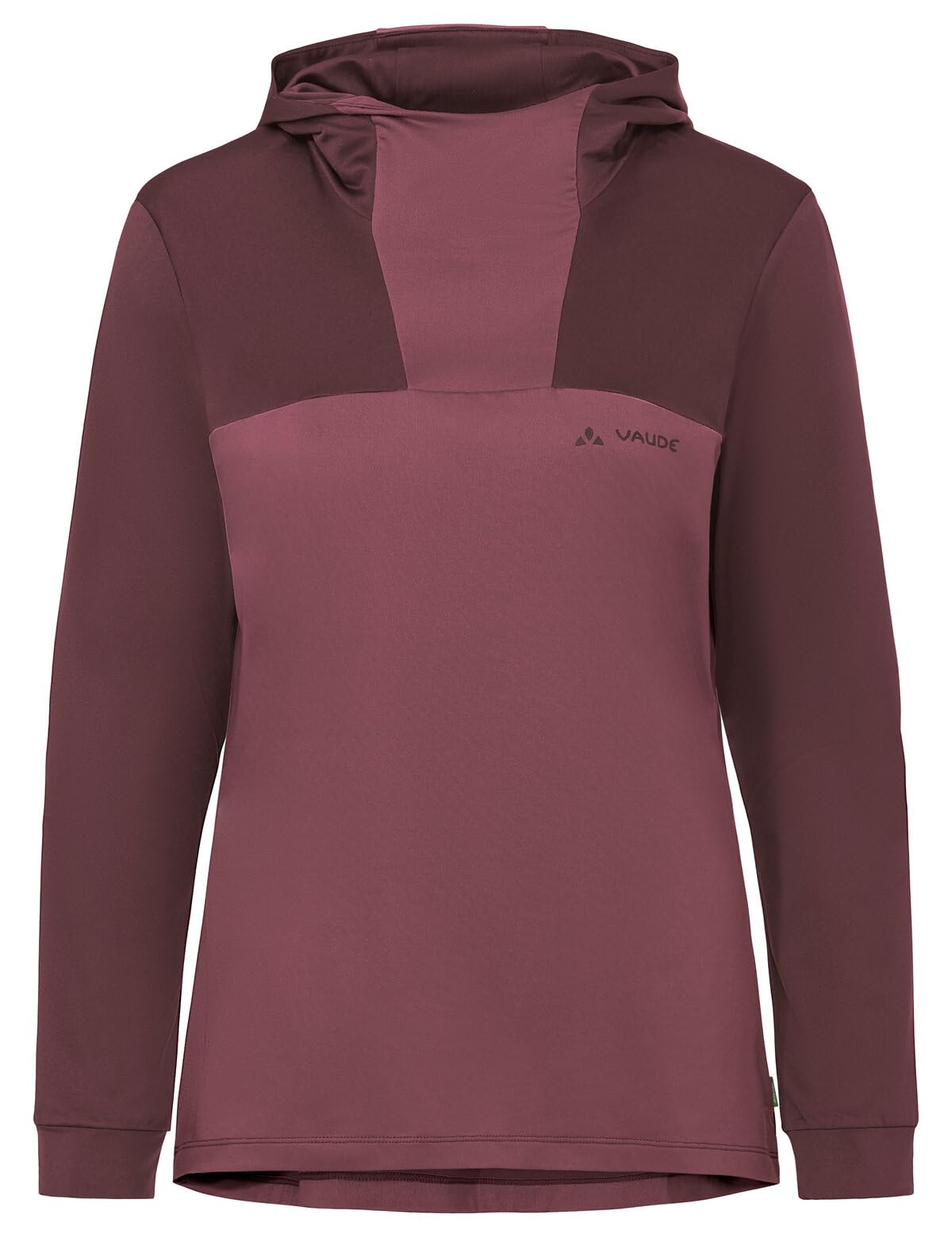 VAUDE Sweat à Capuche Qimsa pour Femme - Chaud - pour Le Cyclisme - pour Les randonnées en VTT d'automne au Printemps - Col Haut