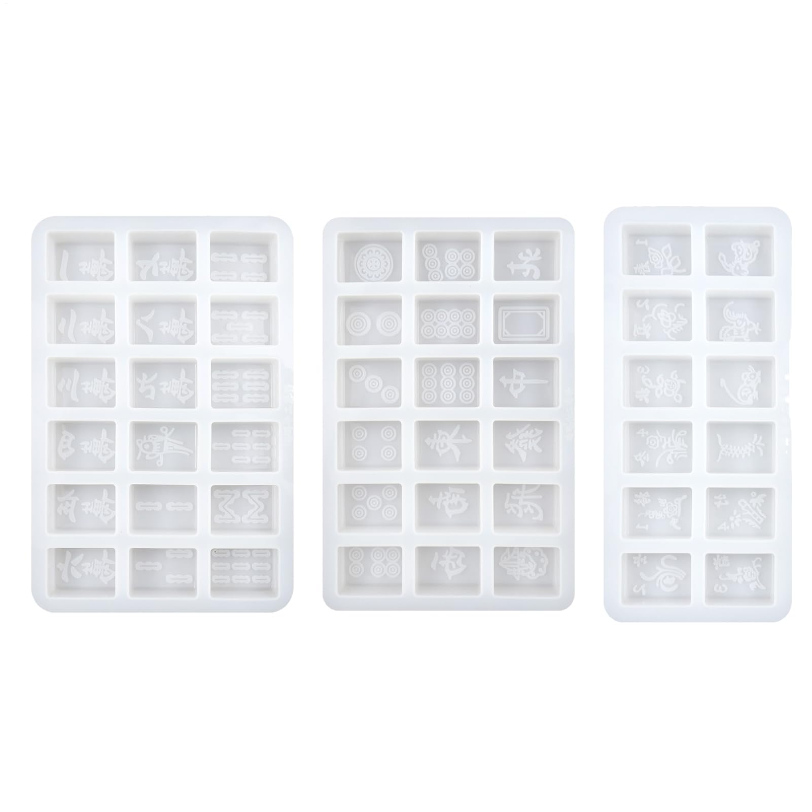 Moule en silicone époxy chinois pour vos soirées mahjong créatives