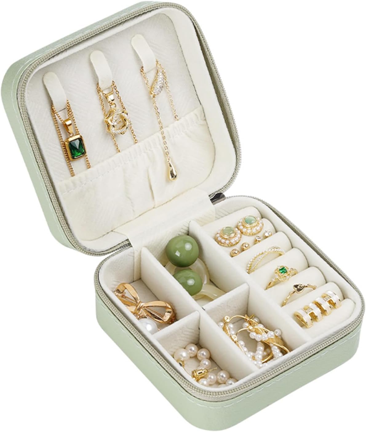 Travel Jewelry Case Travel Jewelry Box Mini Jewelry Travel Case Jewelry Organizer Case Portable Small Jewelry Organizer Storage