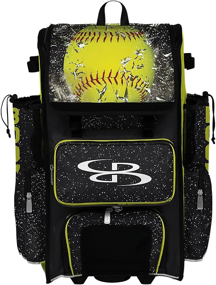 Boombah Superpack Hybrid Rolling Bat Bag Softball
