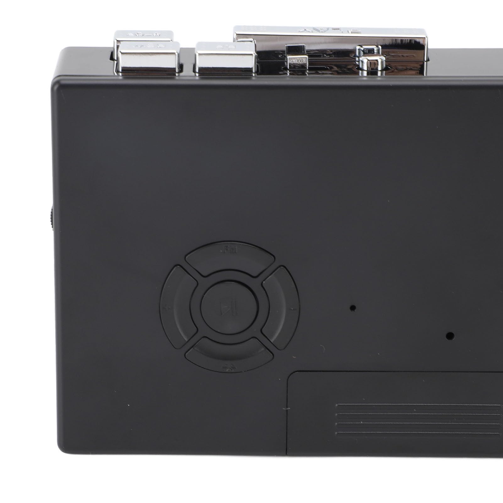 AMONIDA Vintage-Kassettenspieler, USB-MP3-Konverter, Auto-Reverse-UKW-Radio, Tragbarer Kassettenrekorder mit Digitaler Konvertierung, Ideal für Musikliebhaber und Reisen (B)