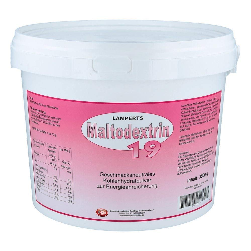 Maltodextrin 19 Lamperts Pulver 3500 g