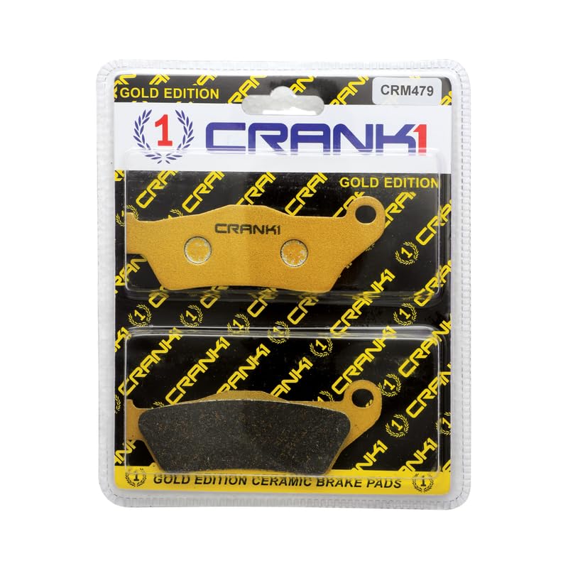 Ceramic Brake Pads Compatible For Royal Enfield Thunderbird 350/500 - Front - CRM479-image-9