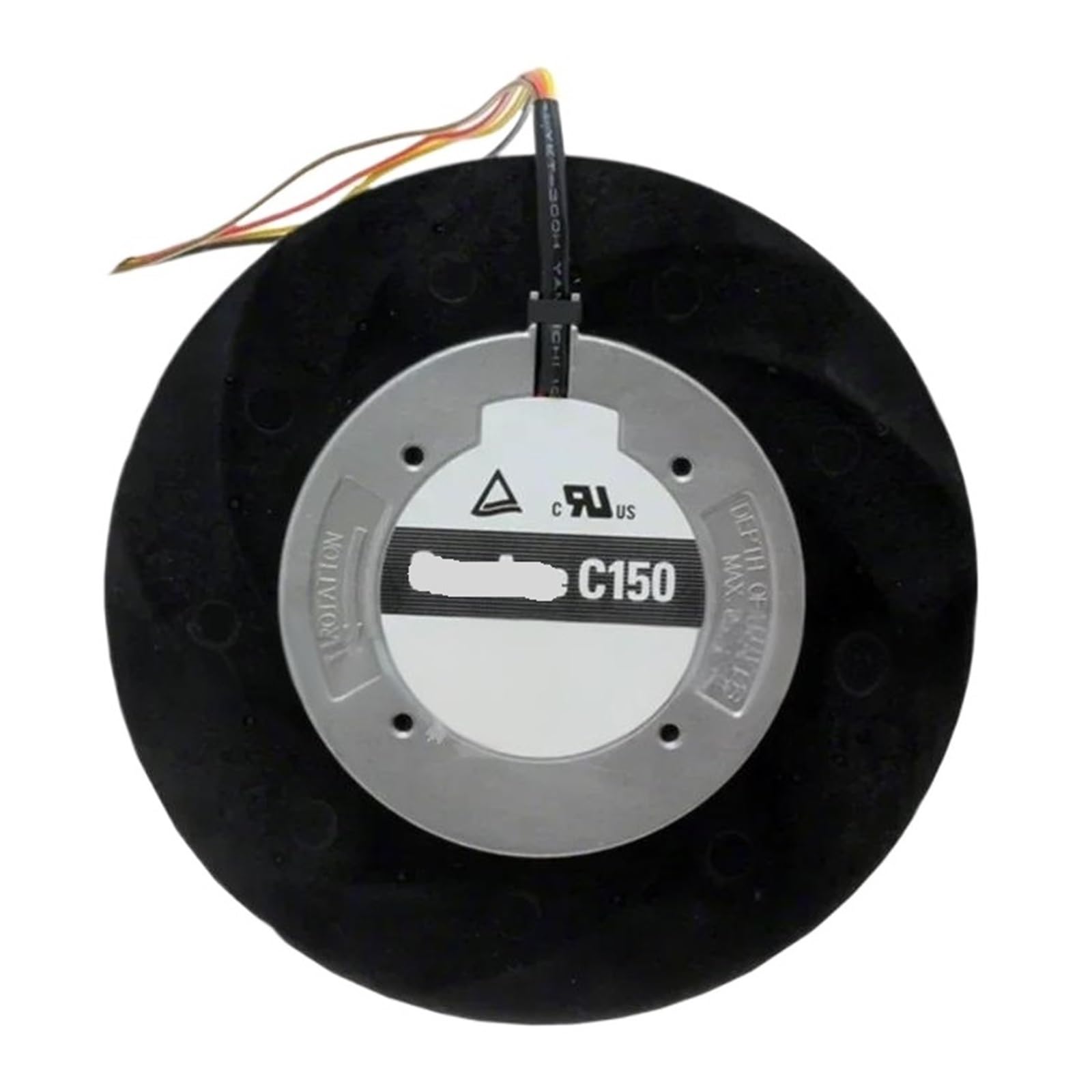 Ventilateur 24VDC 150x150x35mm 14,9W 4 fils 3800RPM pour boîtier industriel