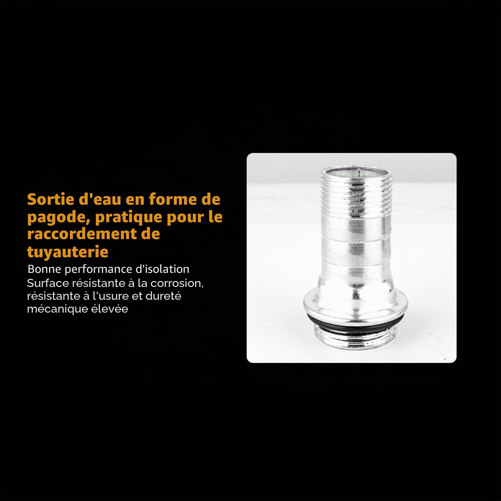 Pompe Solaire DC, Pompe Submersible 24 VDC, Pompe Immergée de 20 M de Tête, Pompe de Surpression avec 3 Buses pour Drainer L'Eau, Pompes à Eau de Bassin