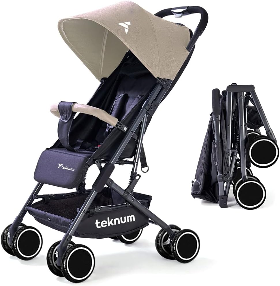 Teknum - Yoga Lite Stroller - Ivory