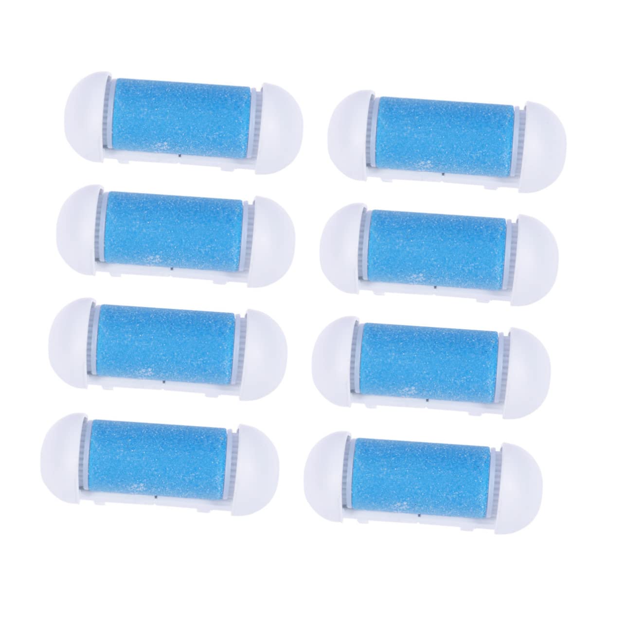 Healeved 30piezas Rodillos De Para Eliminación De Muerta Pies Accesorios Para Exfoliación De Durezas Azul