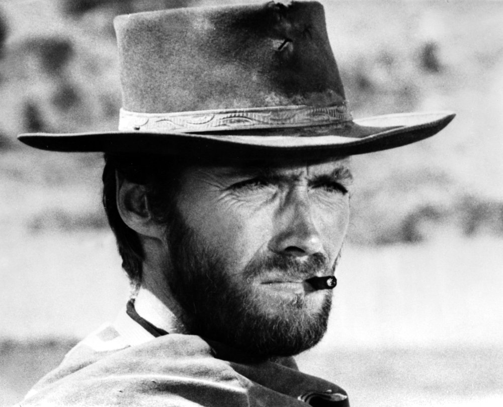 Clint Eastwood Fighting Stunts in Portrait Photo Print (10 x 8)