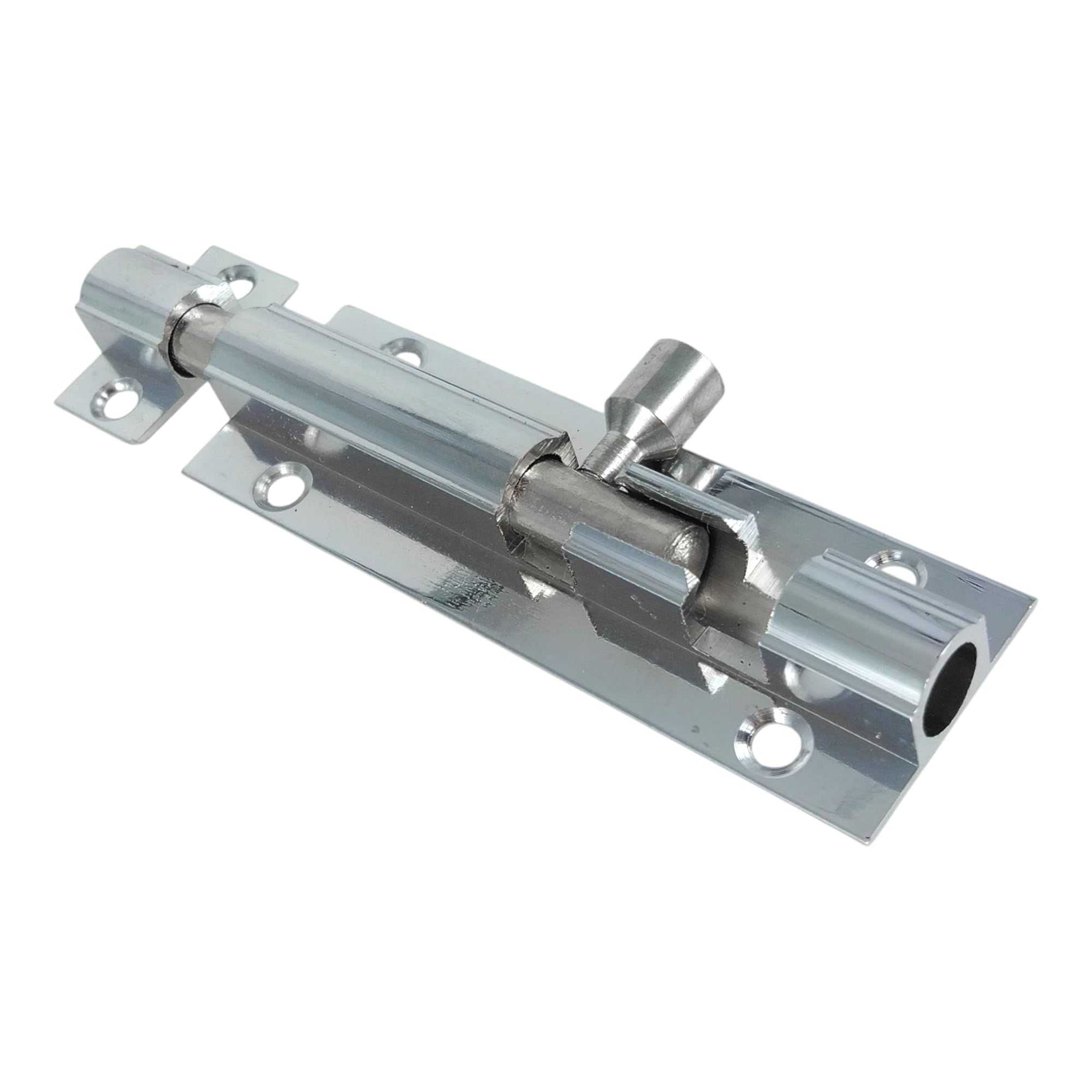 Merriway Chrome Bh01403 75Mm (3 Inch) Polished Surface Door Bolt, 75 Mm