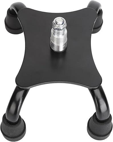 Miniatura 3 de Bastón de pie cuádruple con 4 pies de goma para bastones de 0.866 in, autosuficiente, antideslizante estable para bastones