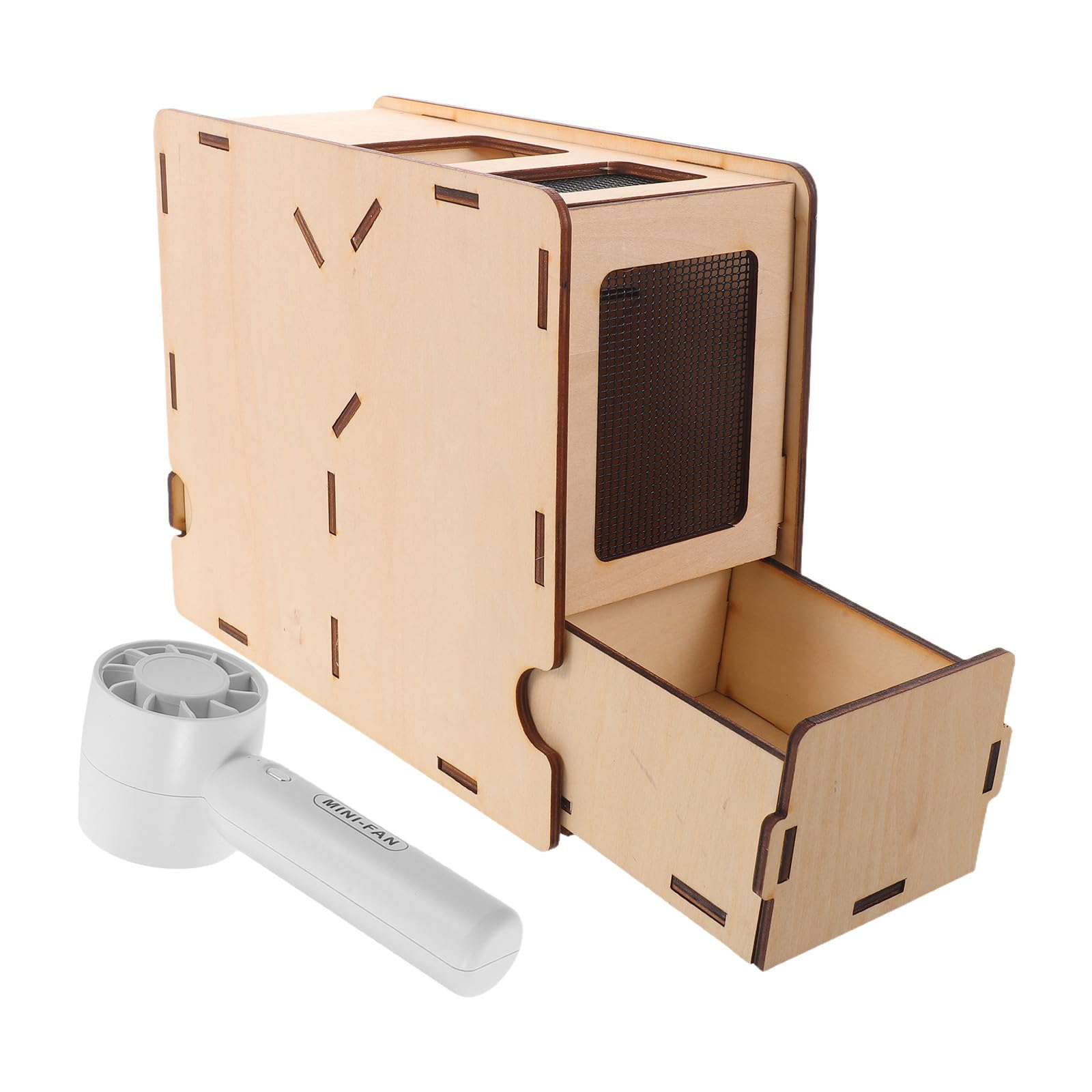 KALLORY Separador de Cáscaras Sopladas para Comida de Pájaros con Tecnología de Flujo de Aire Estable y Higiénica para Uso Doméstico y Criaderos