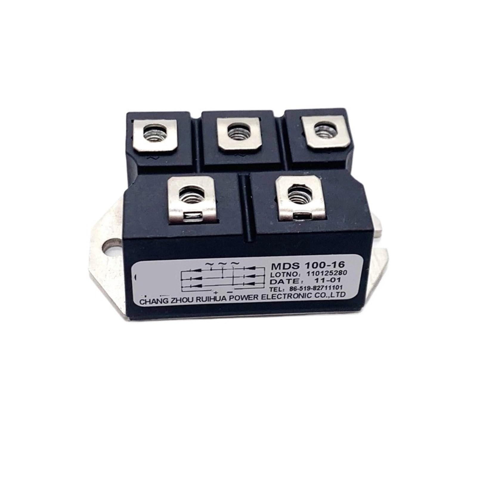 CLBSWYEJK MDS100-16 MDS100-14 MDS100-18 MDS100-12 Three phase rectifier bridge module(MDS100-14)