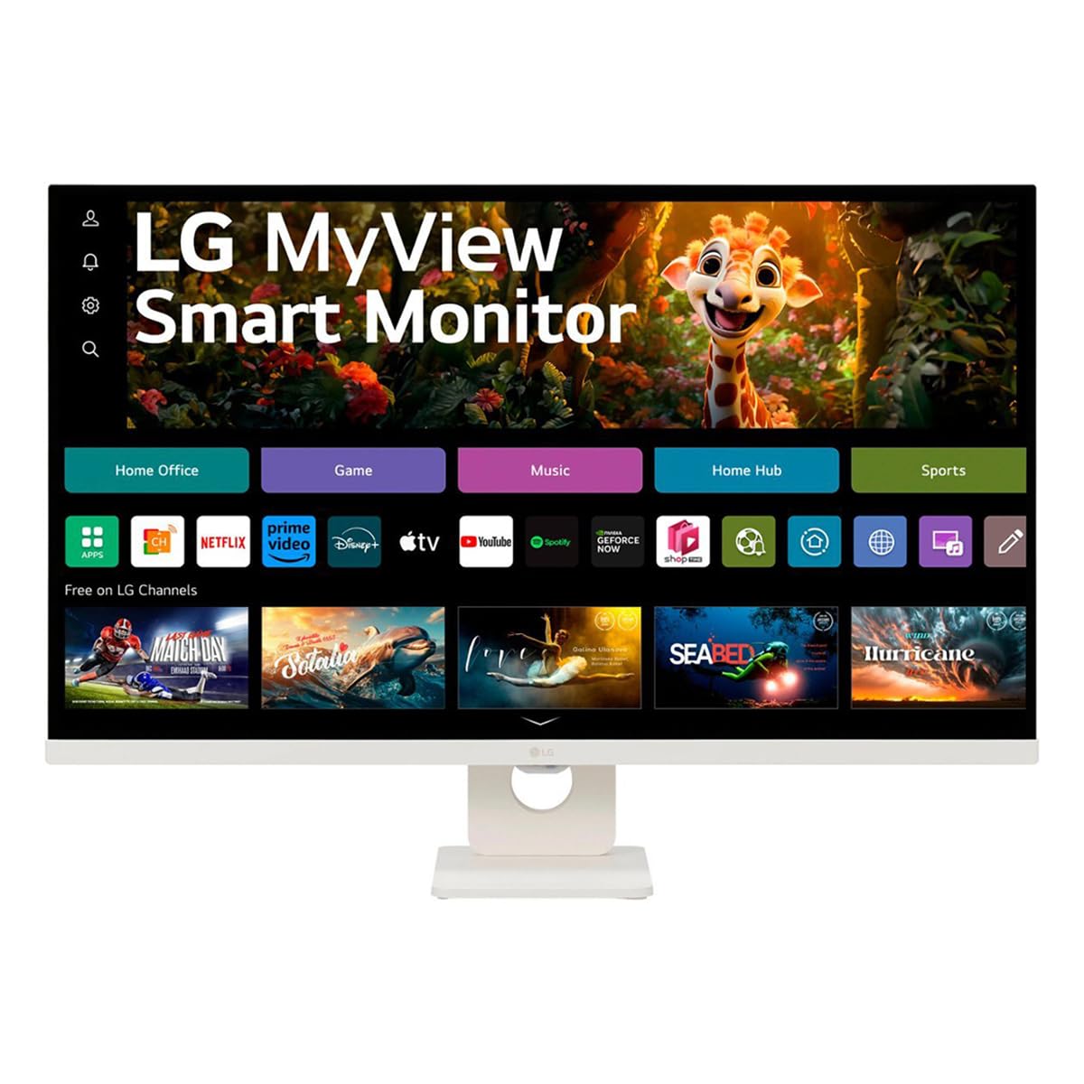 【LG】My view smart monitor 31.5インチ Amazon.com: LG MyView 32SR73U 31.5