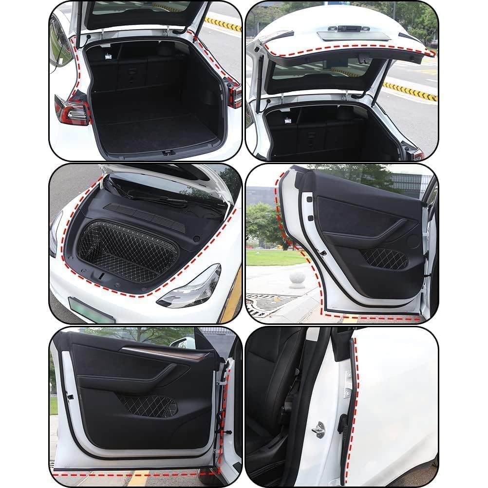 AUTOXBERT 13 burletes de coche para Tesla Model Y/3