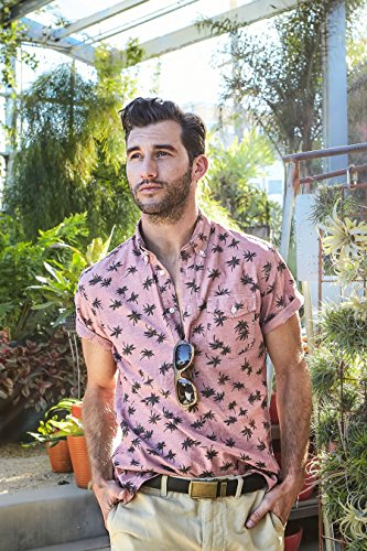 SlideBelts Men's Classic Belt with Premium Buckle (Grey Leather with Black Buckle, One Size)2