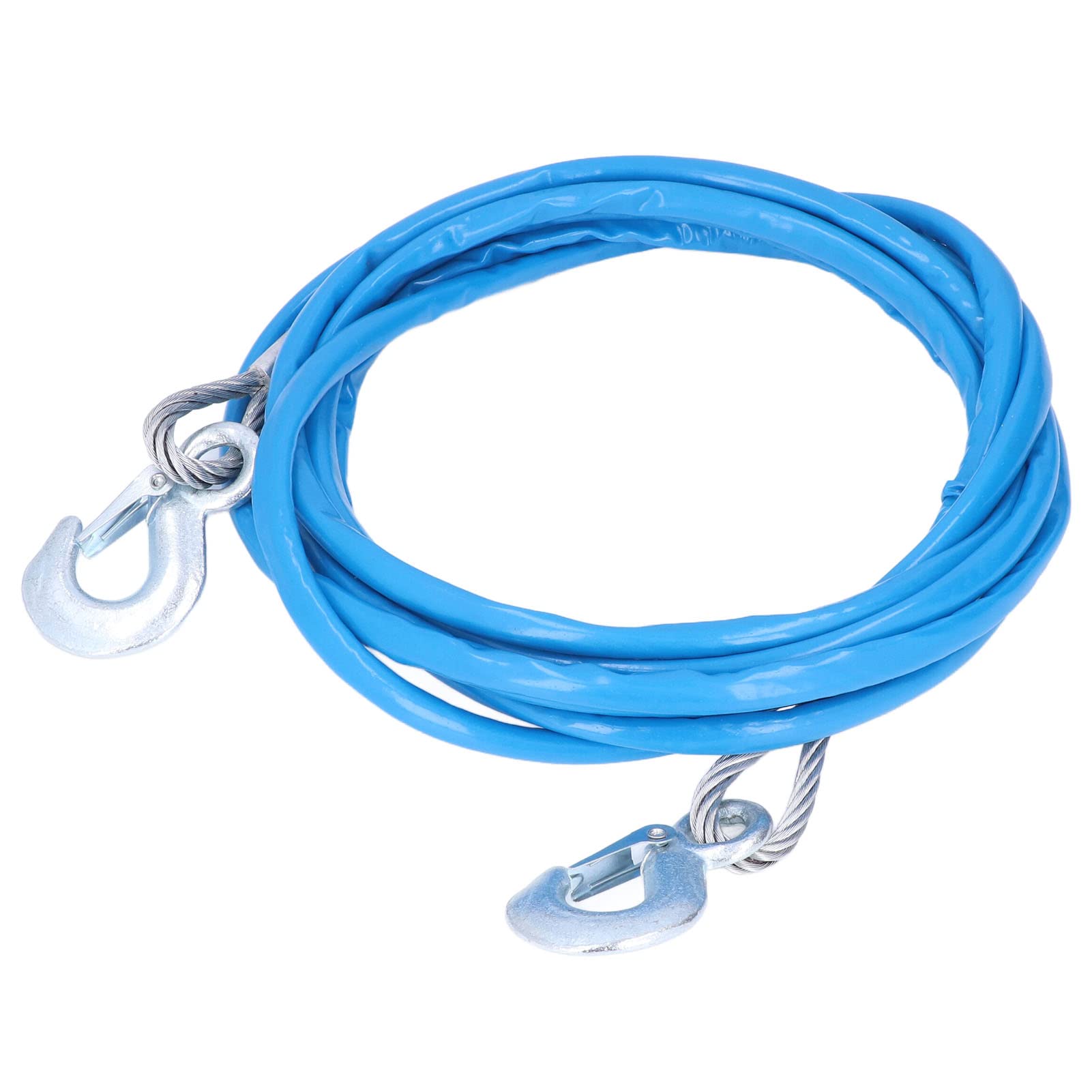 Trailer Safety Break Cable Heavy Duty, 5m X 12mm 7 Ton Load Capacity Cable, Hook Secure Break with Durable Design, Ideal for Cars, SUVs & Light Trucks