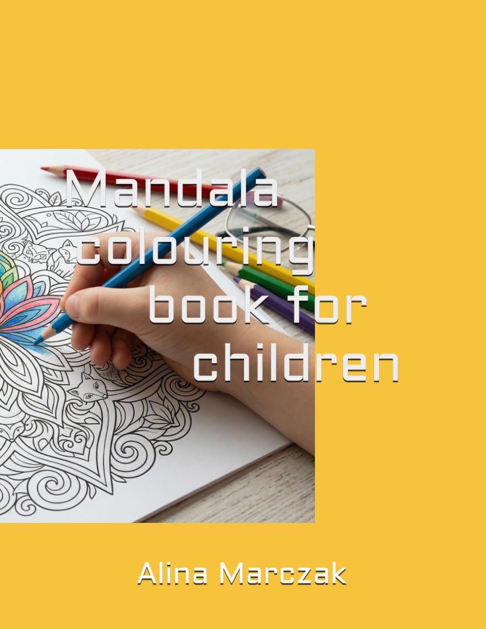 Mandala colouring book for children