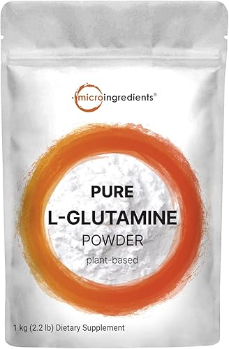 L Glutamina en polvo para la salud intestinal 22lbs 22 libras 100 pura forma libre sin sabor apto para veganos sin relleno sin aditivos apoya la