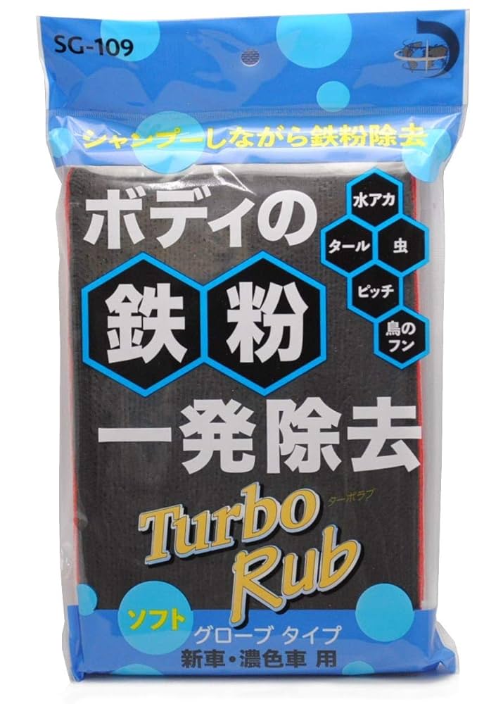 Amazon.co.jp: Turbo Rub ボディの鉄粉一発除去! ソフト