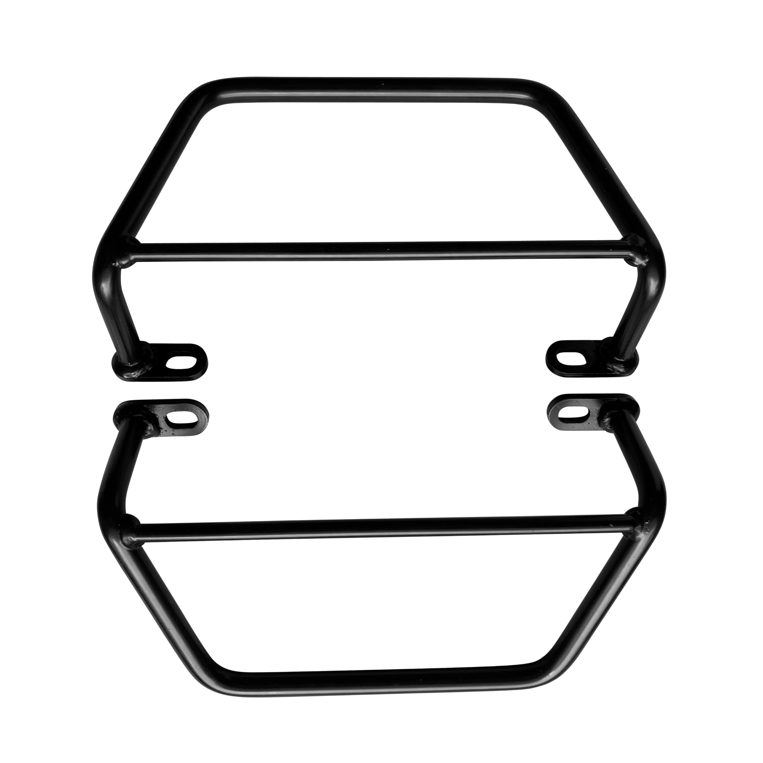 Spaan - Paire De Supports Sacoches Latérales klick Fix Compatible avec Royal Enfield Classic 350/650, Noir