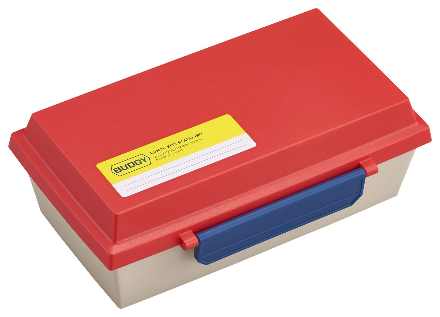 Amazon｜OSK 弁当箱 ランチボックス BUDDY レッド 800ml [仕切付/盛