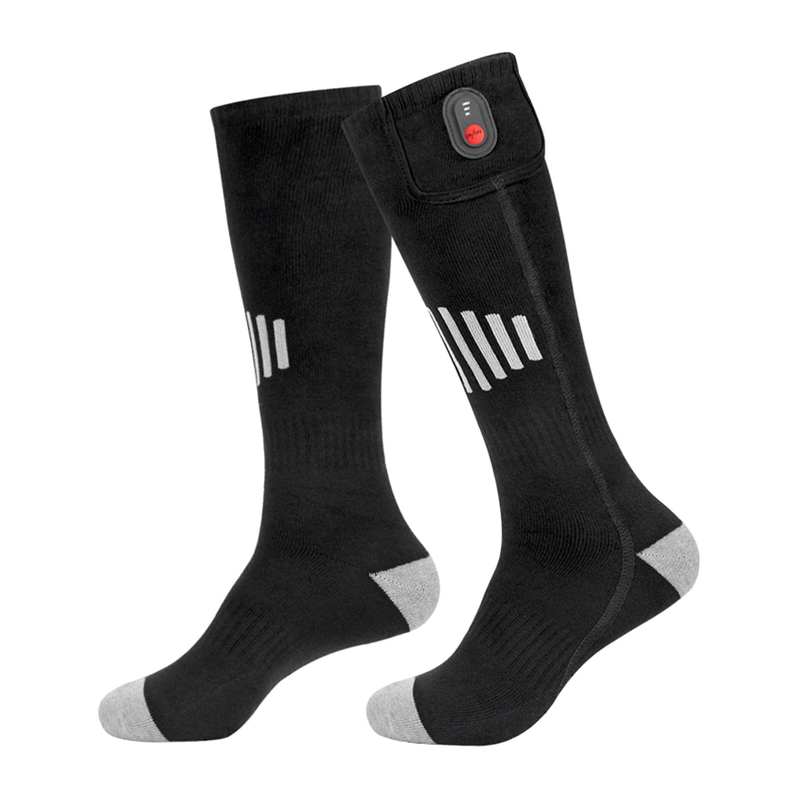 1 Paire Chaussettes Chauffantes Chaussettes de Ski Coton Respirant Chaussettes Épaisses Confortables Chauffantes Automatiques Convient Aux Sports D'Hi