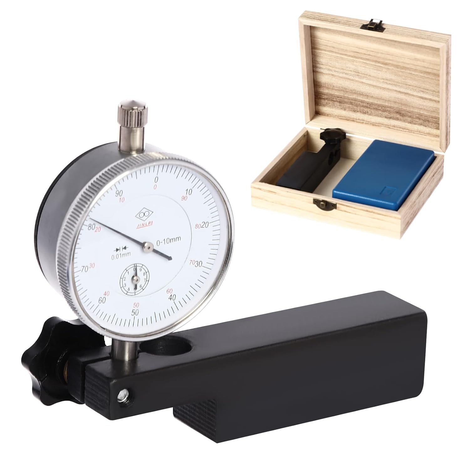 Sleeve Height and Counter Bore Gauge for All Diesel Engines Cylinder Bore Gauge Range 0-10mm, Graduation 0.01mm, Reading 0-100