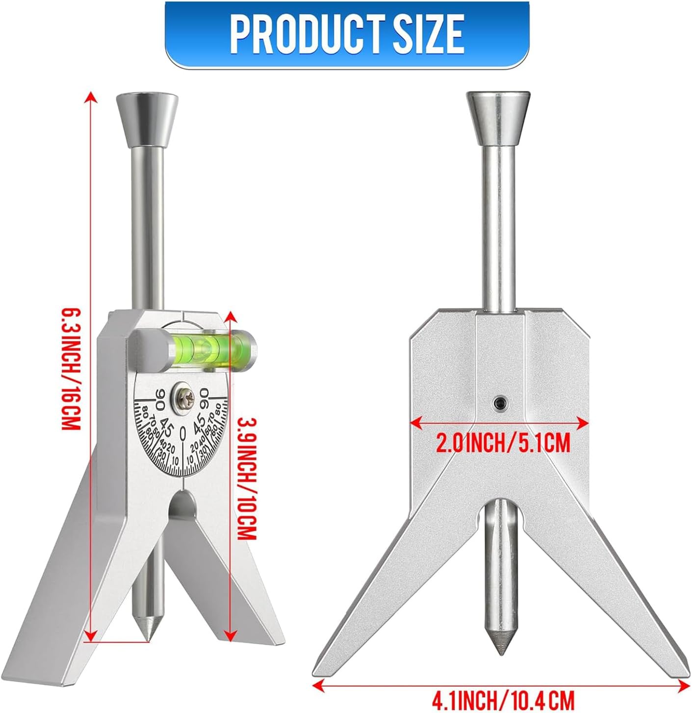 Pipe Marker Centering Center Finder Welder Ruler for Measuring Pipelines Diameter Head Tool Pipefitter Center Locator Measuring