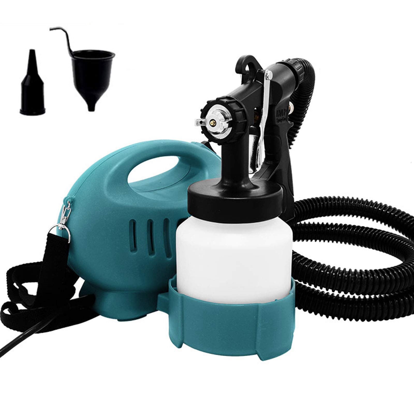 Pistola De Pintura Eléctrica 650 W, Sistema De Pulverización De Pintura Con 3 Modos De Pintar Y Ajuste De Caudal Para Reparación De Muebles De Coche Y Pistola De Pintura De Látex,B