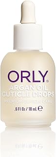 Argan Cuticle Oil Drops | Nourishing Treatment for Dry Cuticles & Brittle Nails | With Argan Oil, Jojoba Oil & Vitamin E | Hydrates, Softens & Prevents Moisture Loss (18ml)