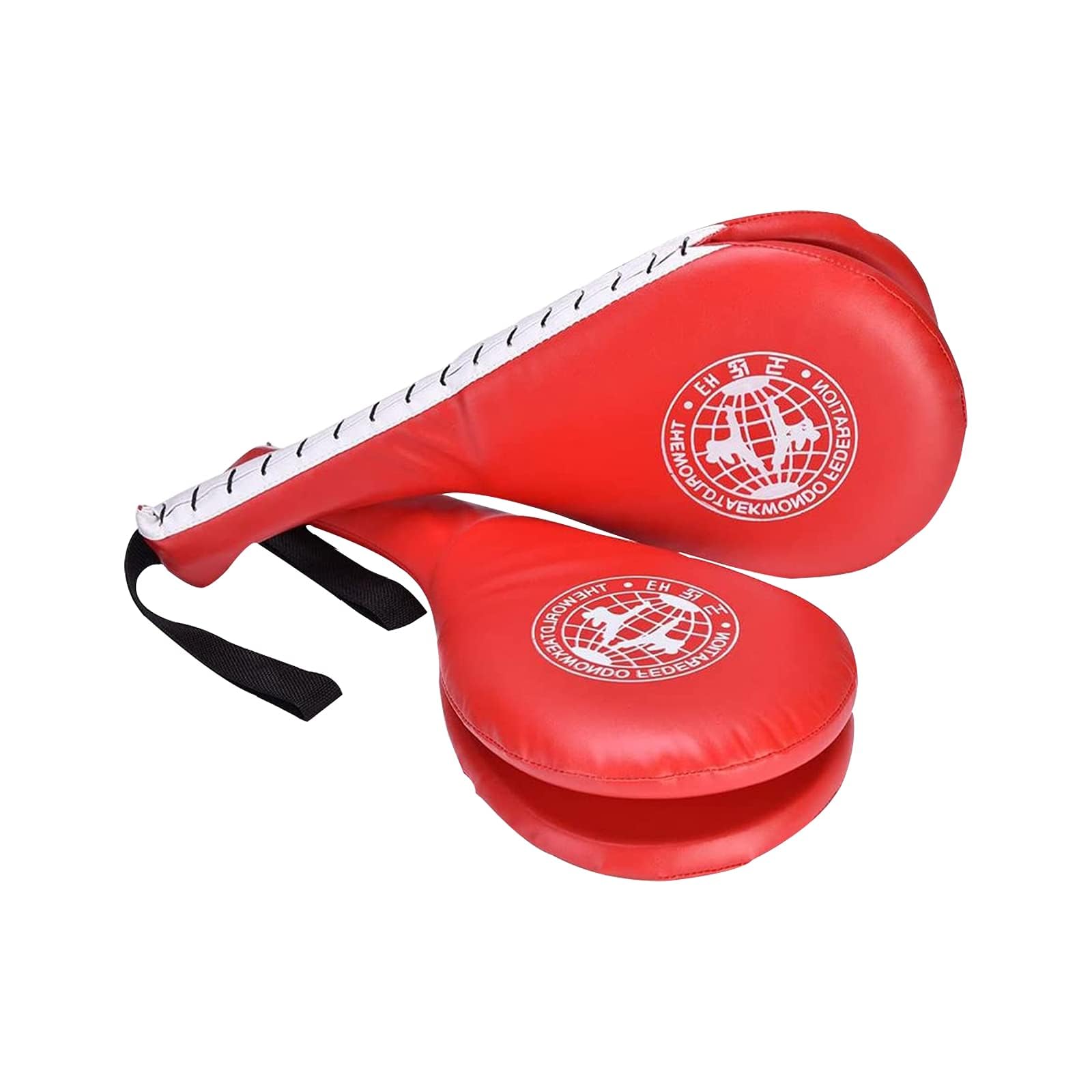 kick kickboxing taekwondo bo staff martial arts kickboxing pads kickboxing pads taekwondo sparring gear boxing paddles karate pads taekwondo pads (Red)