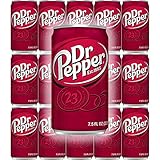 Dr Pepper Soda Mini Cans, 7.5oz Cans (15-Pack)_AB