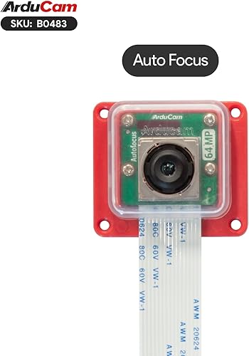 Miniatura 6 de Arducam para Raspberry Pi 5 módulo de cámara, 11.32 "64MP módulo de cámara de enfoque automático de alta resolución para Raspberry Pi 345, nativo