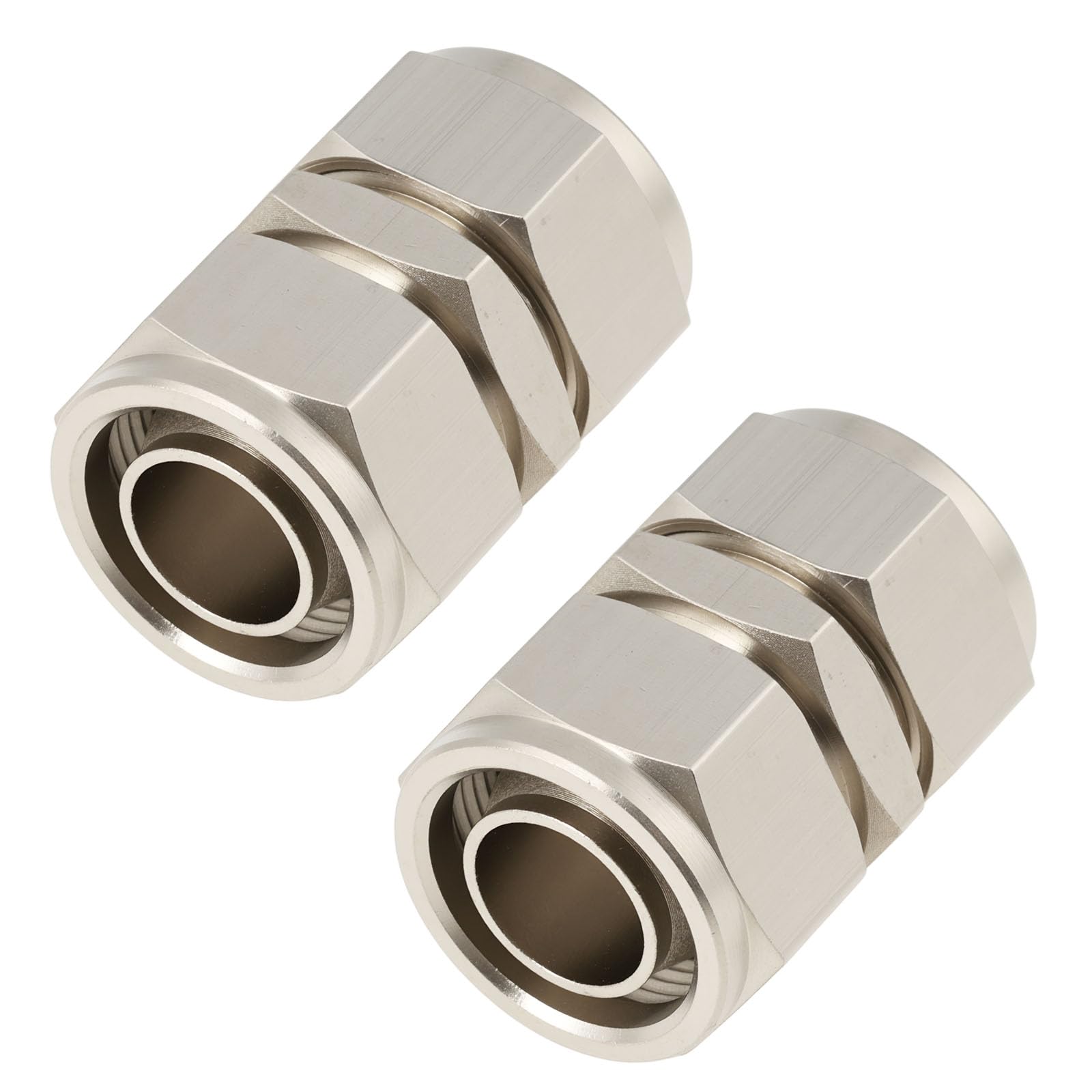 Be In Your Mind 2pcs 16x16mm Underfloor Heating Pipe Coupler Compatible with PERT Compatible with PEX Pipes