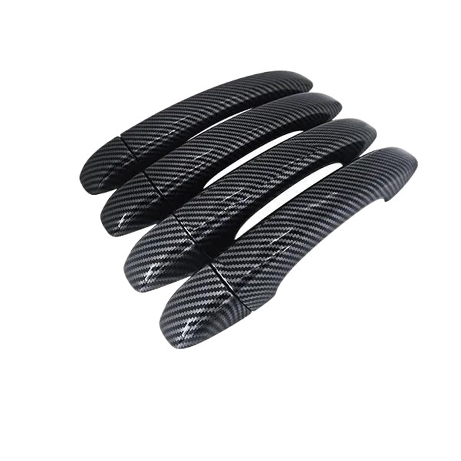 Lzbzhb 4Handle No Button Car Exterior Outsidedoor Handle For Austral 2022 2023 Car Exterior Decorate Protective Film Accessories Stickers Carbon Fiber Sturdy Door Handle Cover(4Handle No Button)